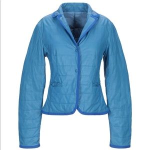 Vintage de Luxe genuine lamb leather padded jacket